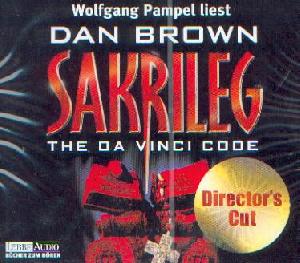 Brown, Dan: Sakrileg (Director's cut), Coverabbildung