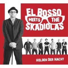 El Bosso meets the Skadiolas: Helden der Nacht, Coverabbildung