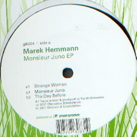 Hemmann, Marek: Monsieur Juno ep, Coverabbildung