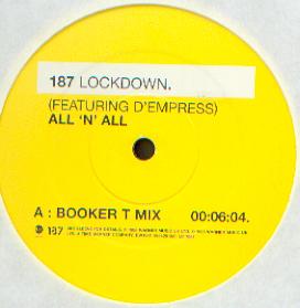 187 Lockdown: All 'n all, Coverabbildung