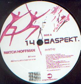 Match Hoffmann: Award ep, Coverabbildung