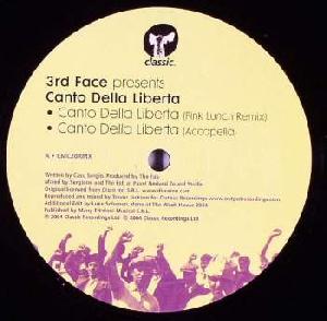 3rd Face: Canto dellla liberta, Coverabbildung