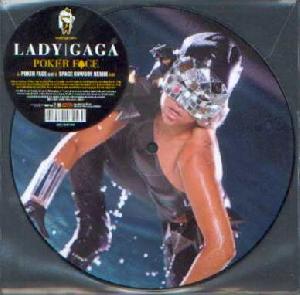 Lady Gaga: Poker face, Coverabbildung