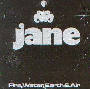 Jane: Fire, water, earth & air, Coverabbildung