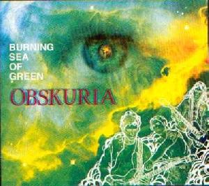 Obskuria: Burning sea of green, Coverabbildung