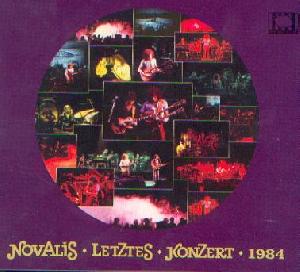 Novalis: Letztes Konzert 1984, Coverabbildung