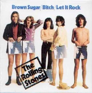 Rolling Stones, The: Brown sugar, Coverabbildung