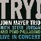 Mayer Trio, John: Try! Live in concert, Coverabbildung