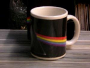 Pink Floyd =Coffee mug=: Dark side of the moon, Coverabbildung
