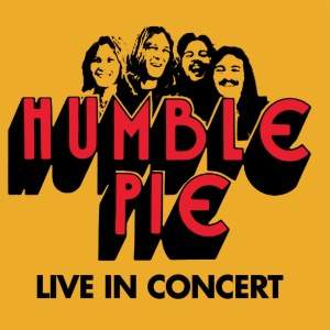 Humble Pie: Live in concert, Coverabbildung