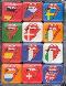 Rolling Stones, The =Magnet Set=: Tongues -Set of 12-, Coverabbildung